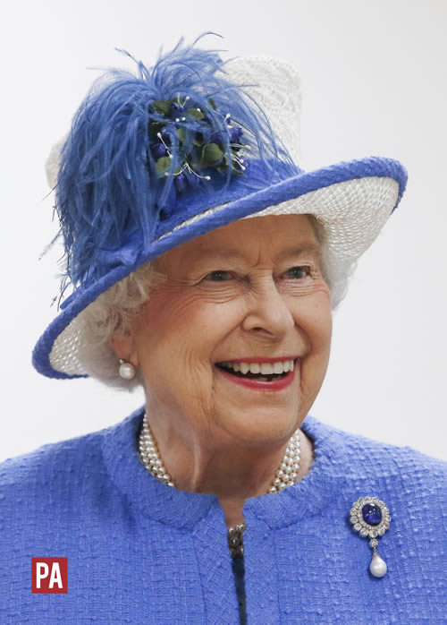 Photo of Her Majesty Queen Elizabeth II. Photo credit: PRESS ASSOCIATION / Danny Lawson